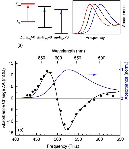 Graphic 2: Schematic of the THz Stark effect