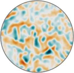 Graphic round: Spatially resolved view on the transient changes of the X-ray absorption during the insulator-to-metal transition in vanadium oxide, induced by an ultrashort laser pulse.
