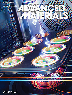 Cover Page of the journal with formation of skyrmions