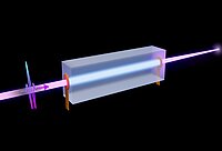 [Translate to German:] Same Graphic of Press Release without explanation: Fig. 1: a, An attosecond pulse enters a capillary